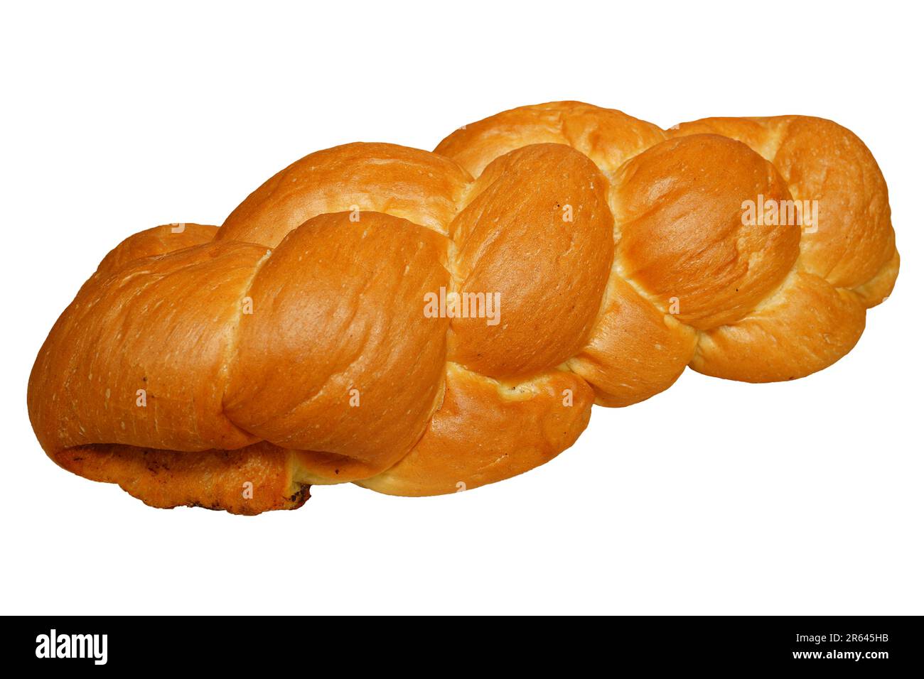 Challah BUN senza sfondo. Dolce pane allah. Foto Stock