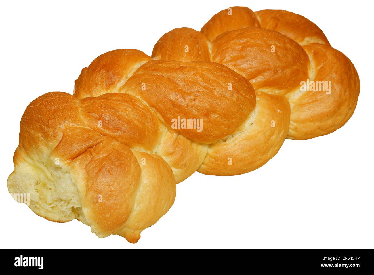 Challah BUN senza sfondo. Dolce pane allah. Foto Stock