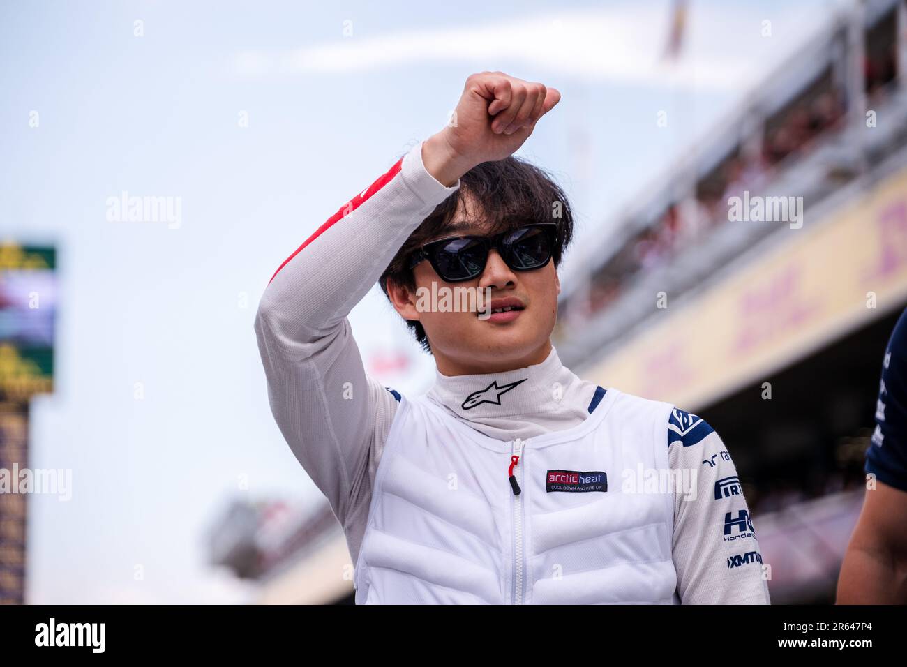 Circuit de Barcelona-Catalunya, Barcellona, SpainMonaco, 4,Giugno.2023: Yuki Tsunoda, durante il Gran Premio di Formula uno di Monaco Foto Stock
