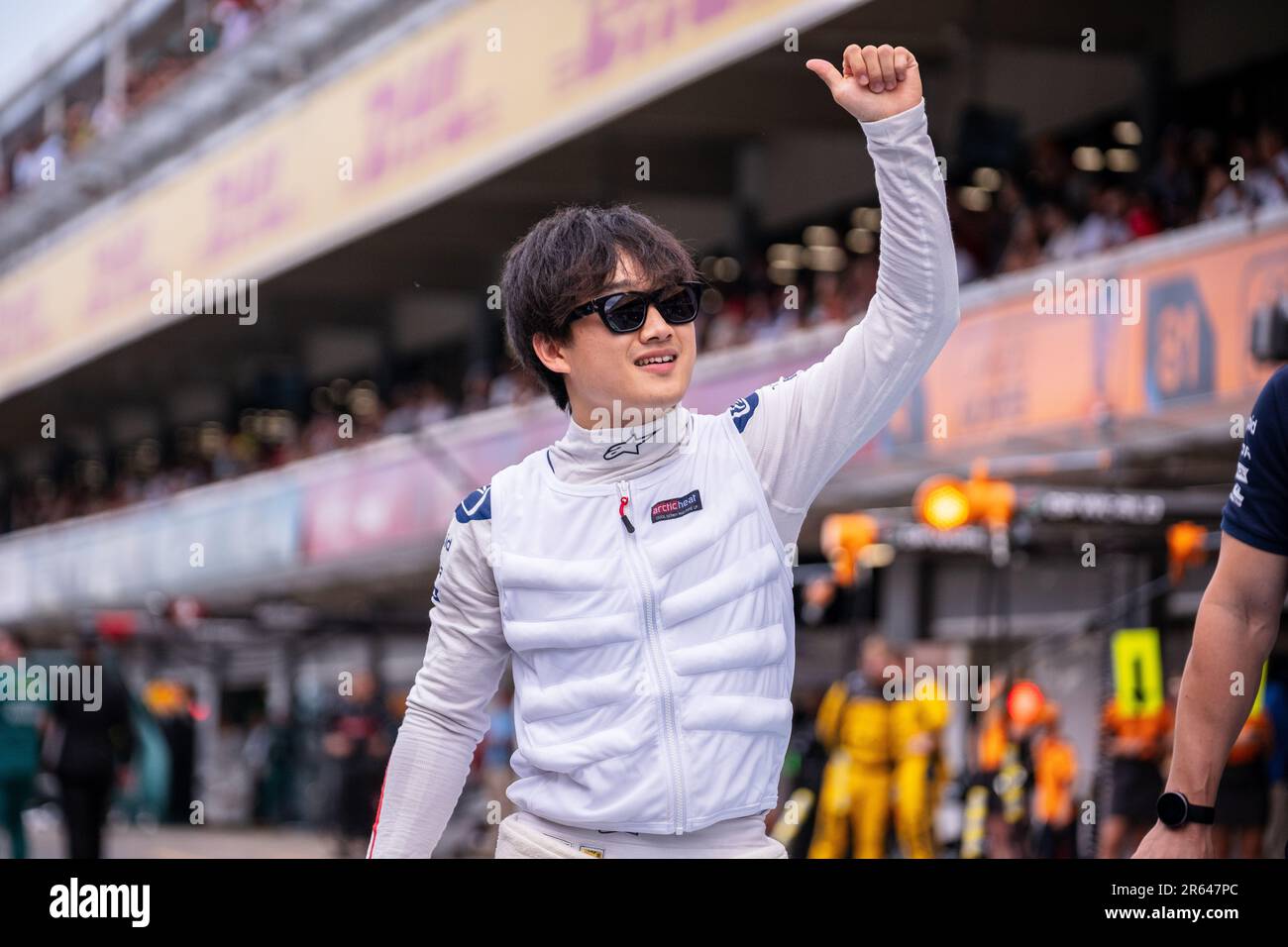 Circuit de Barcelona-Catalunya, Barcellona, SpainMonaco, 4,Giugno.2023: Yuki Tsunoda, durante il Gran Premio di Formula uno di Monaco Foto Stock