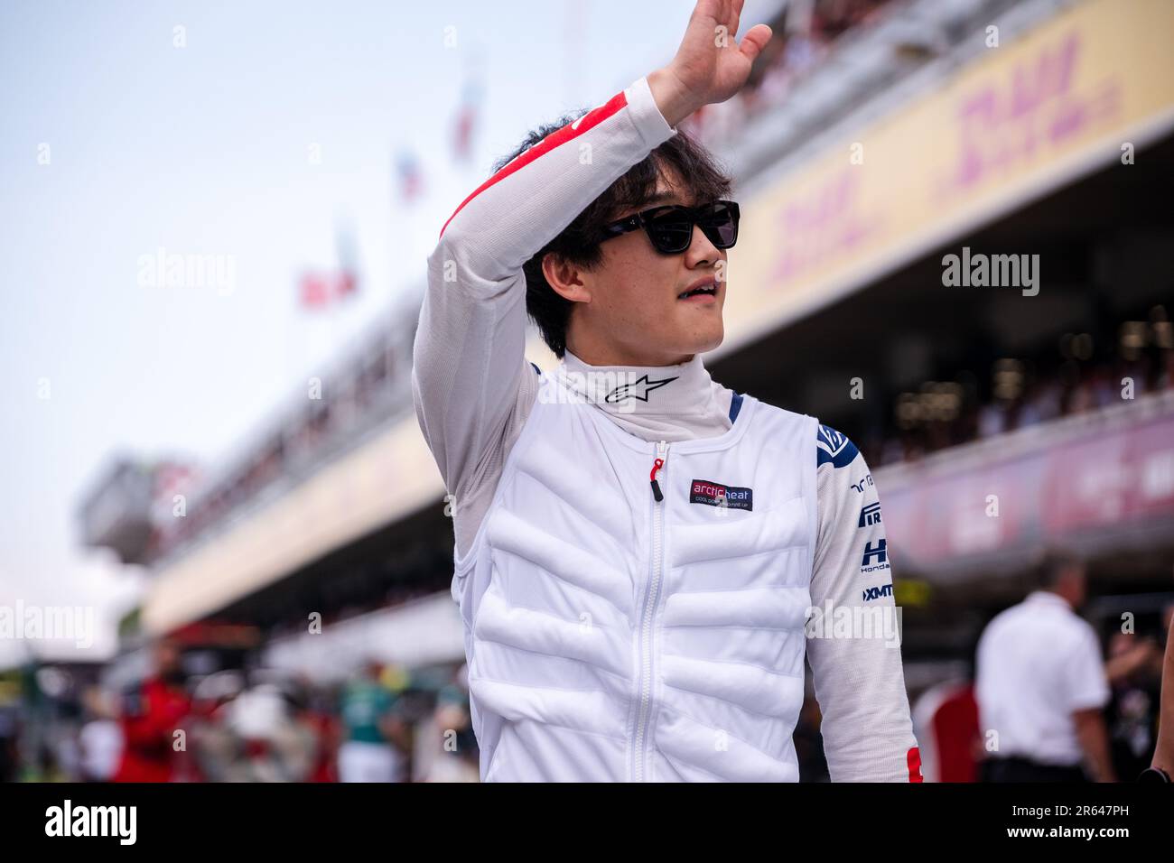 Circuit de Barcelona-Catalunya, Barcellona, SpainMonaco, 4,Giugno.2023: Yuki Tsunoda, durante il Gran Premio di Formula uno di Monaco Foto Stock