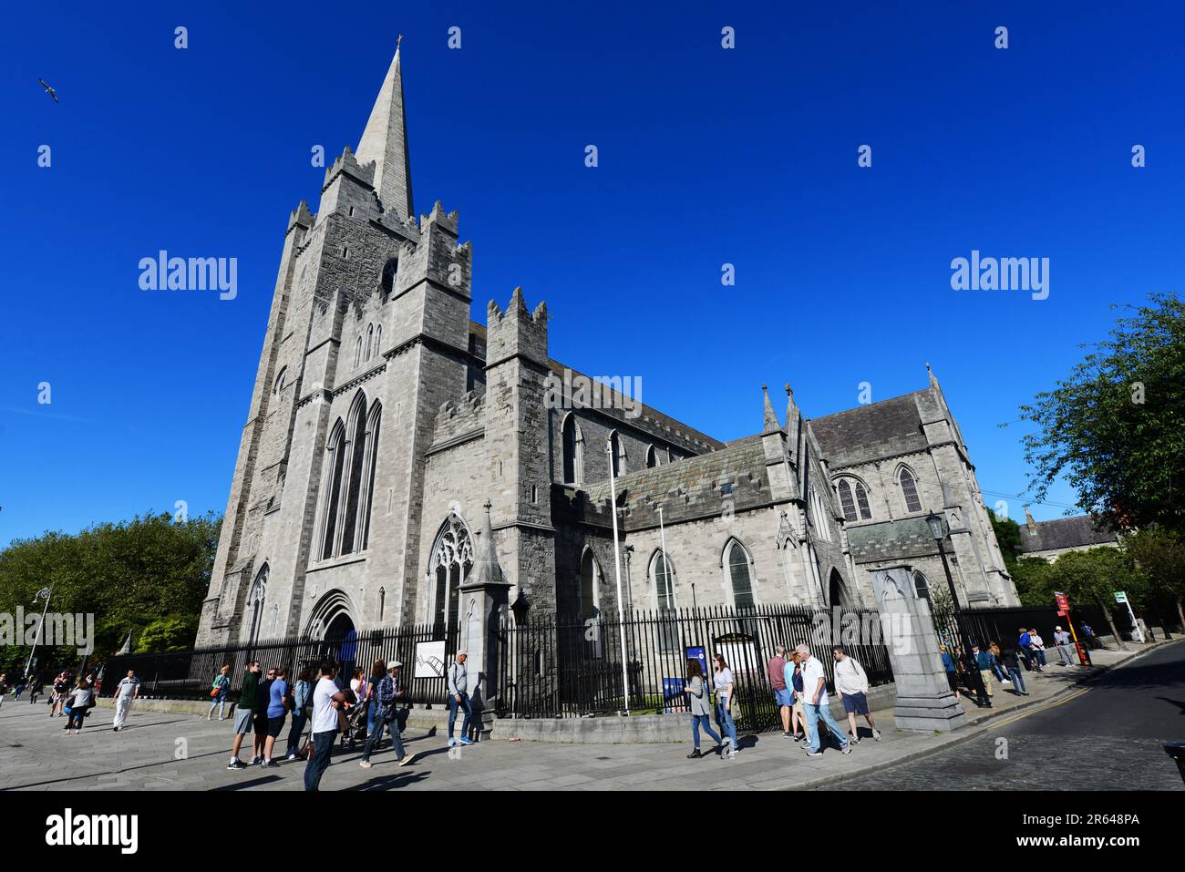 Cattedrale di San Patrizio a Dublino, Irlanda. Foto Stock