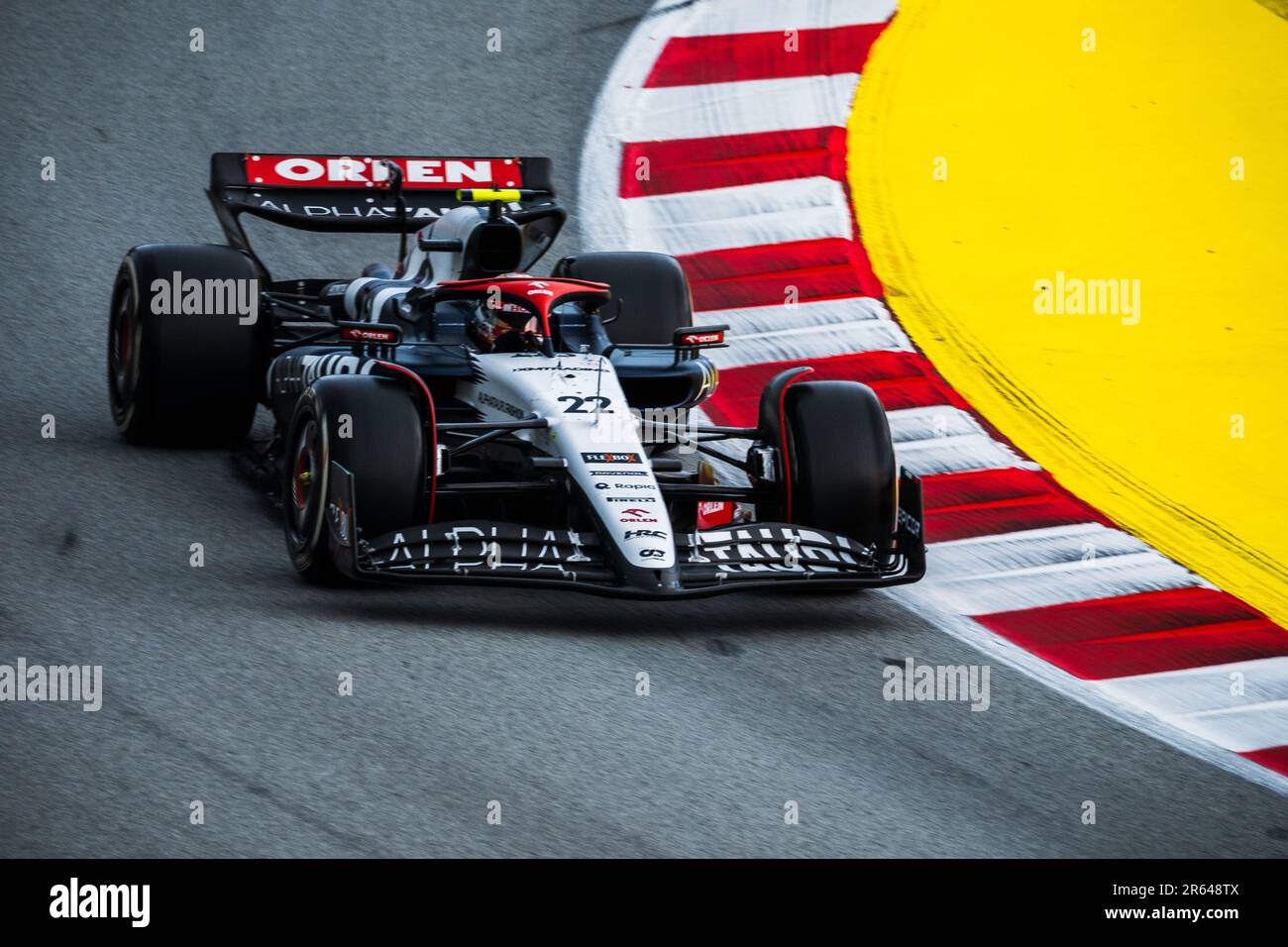 Circuit de Barcelona-Catalunya, Barcellona, SpainMonaco, 3,Giugno.2023: Yuki Tsunoda, durante il Gran Premio di Formula uno di Monaco Foto Stock