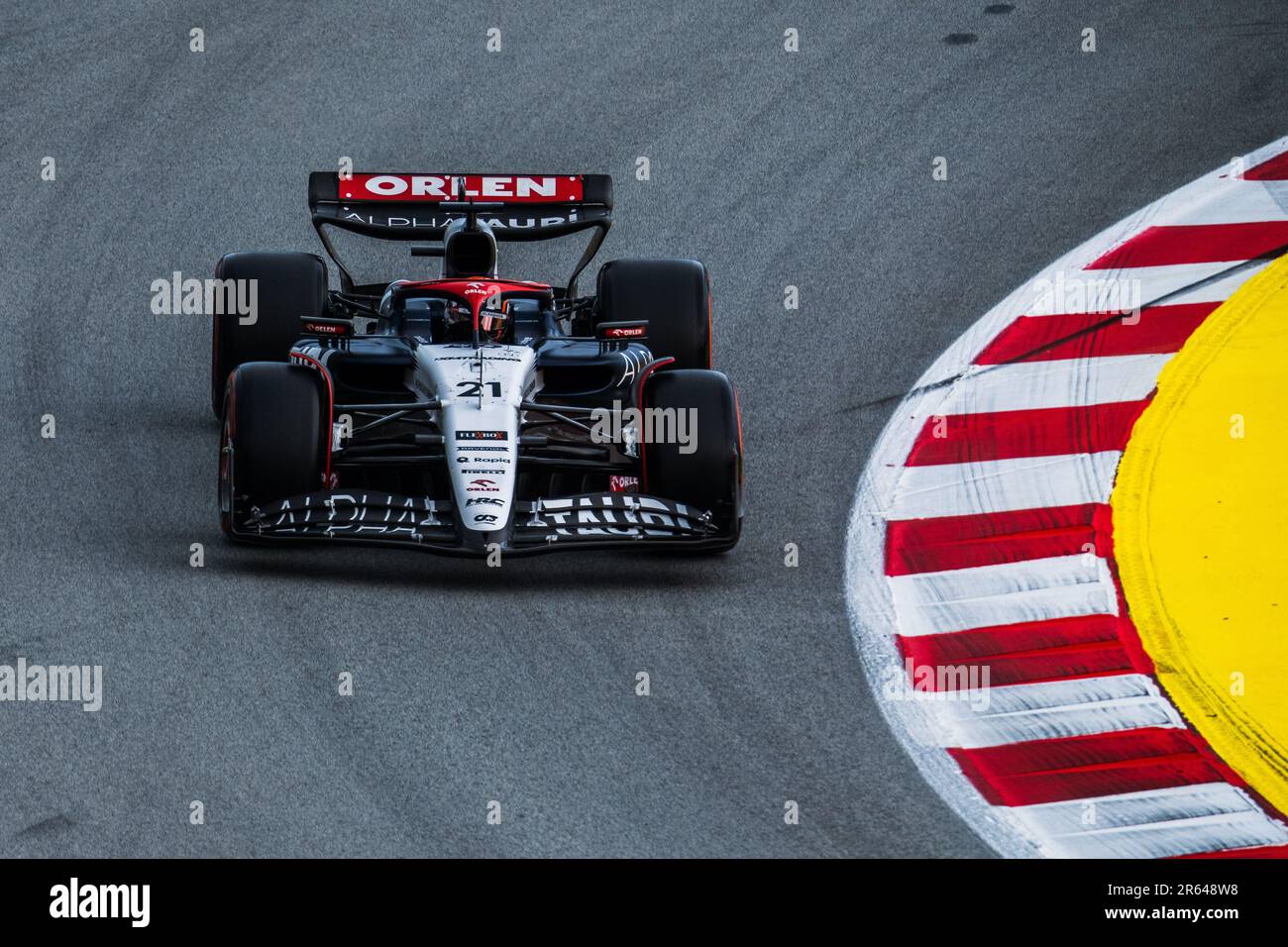 Circuit de Barcelona-Catalunya, Barcellona, SpainMonaco, 3,Giugno.2023: Nyck De Vries, durante il Gran Premio di Formula uno di Monaco Foto Stock