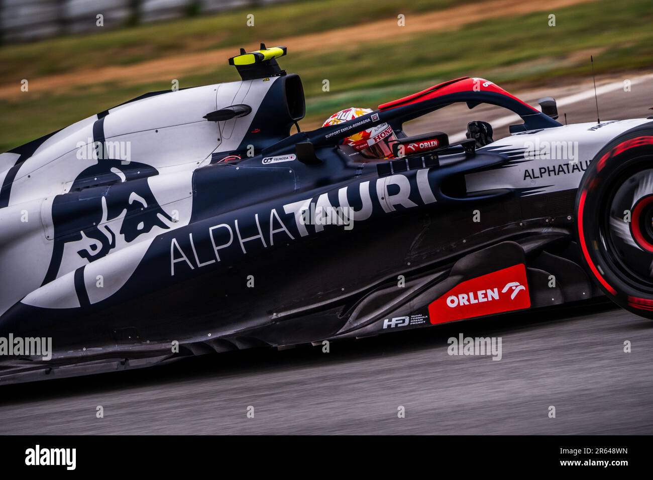 Circuit de Barcelona-Catalunya, Barcellona, SpainMonaco, 3,Giugno.2023: Yuki Tsunoda, durante il Gran Premio di Formula uno di Monaco Foto Stock