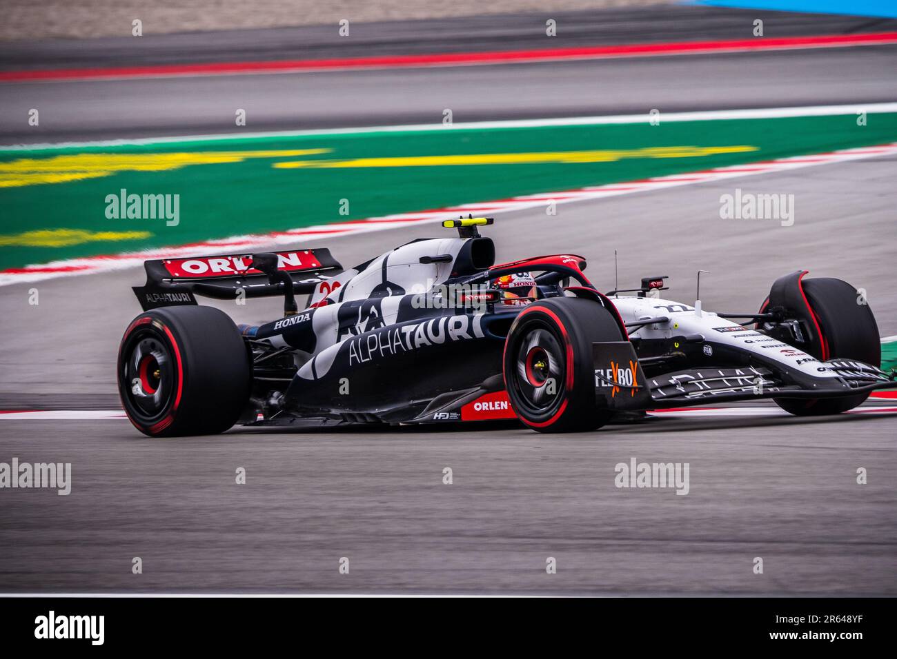 Circuit de Barcelona-Catalunya, Barcellona, SpainMonaco, 3,Giugno.2023: Yuki Tsunoda, durante il Gran Premio di Formula uno di Monaco Foto Stock