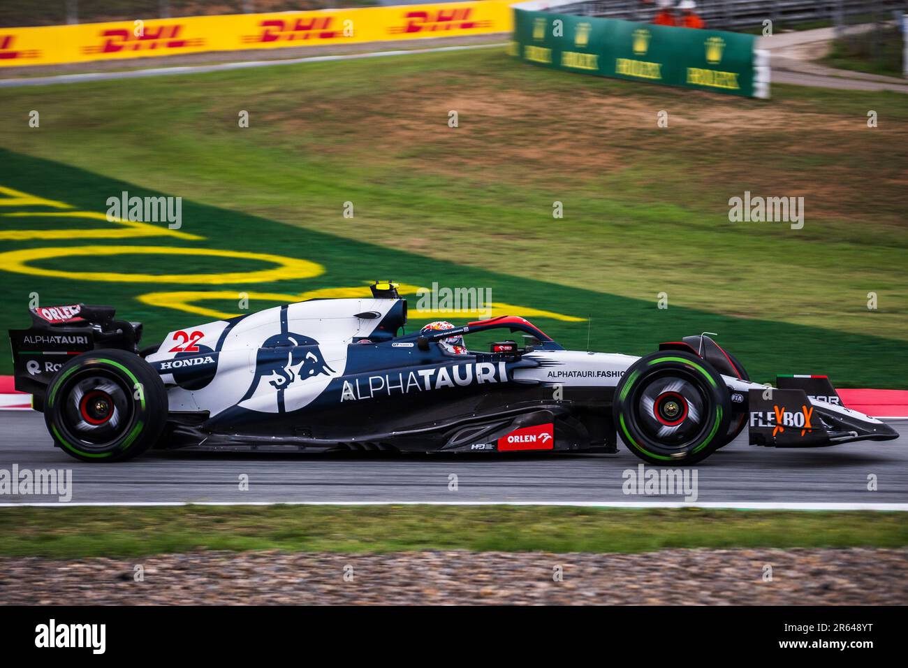 Circuit de Barcelona-Catalunya, Barcellona, SpainMonaco, 3,Giugno.2023: Yuki Tsunoda, durante il Gran Premio di Formula uno di Monaco Foto Stock