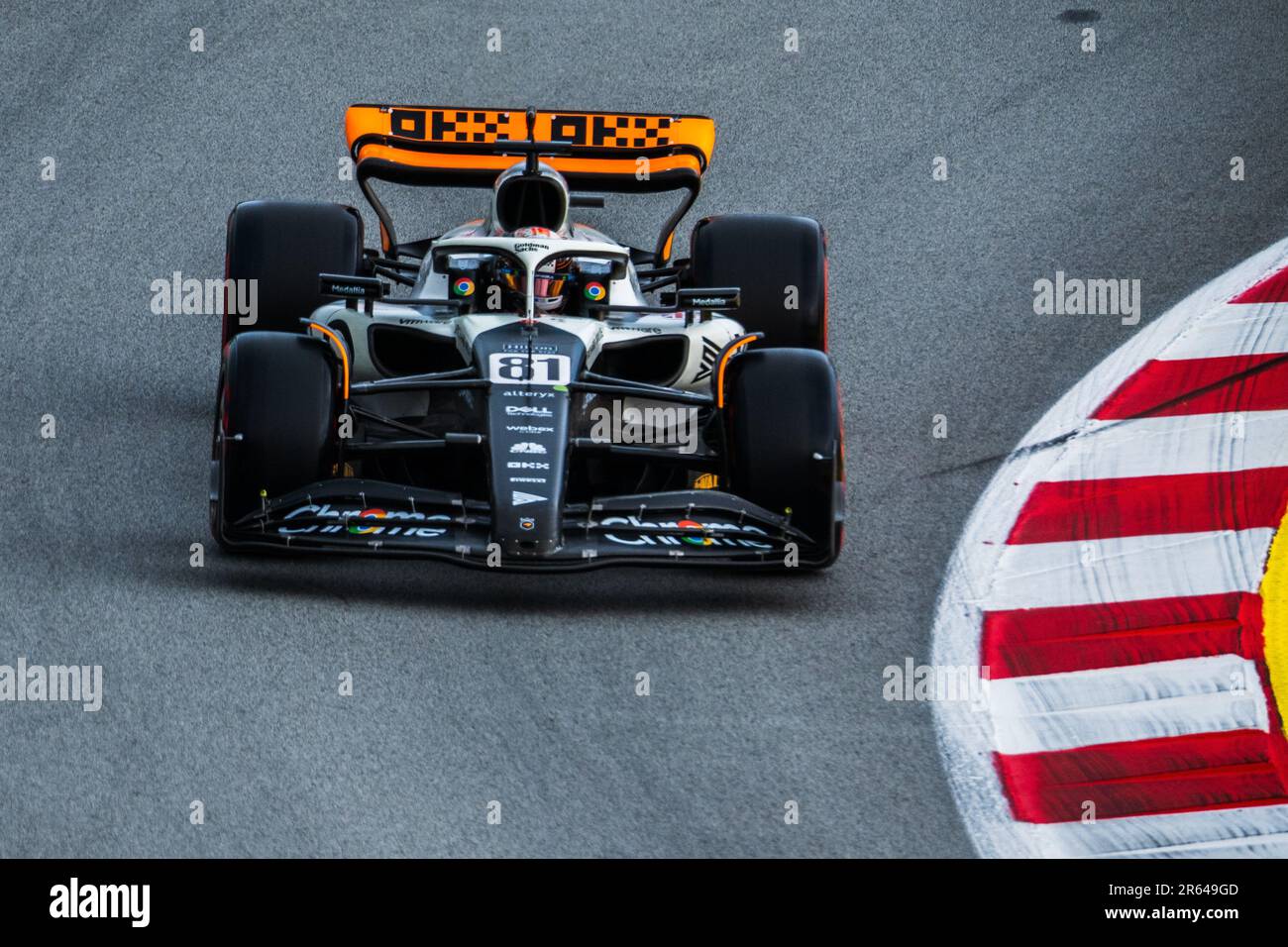 Circuit de Barcelona-Catalunya, Barcellona, SpainMonaco, 3,Giugno.2023: Oscar Piastri , durante il Gran Premio di Formula uno di Monaco Foto Stock