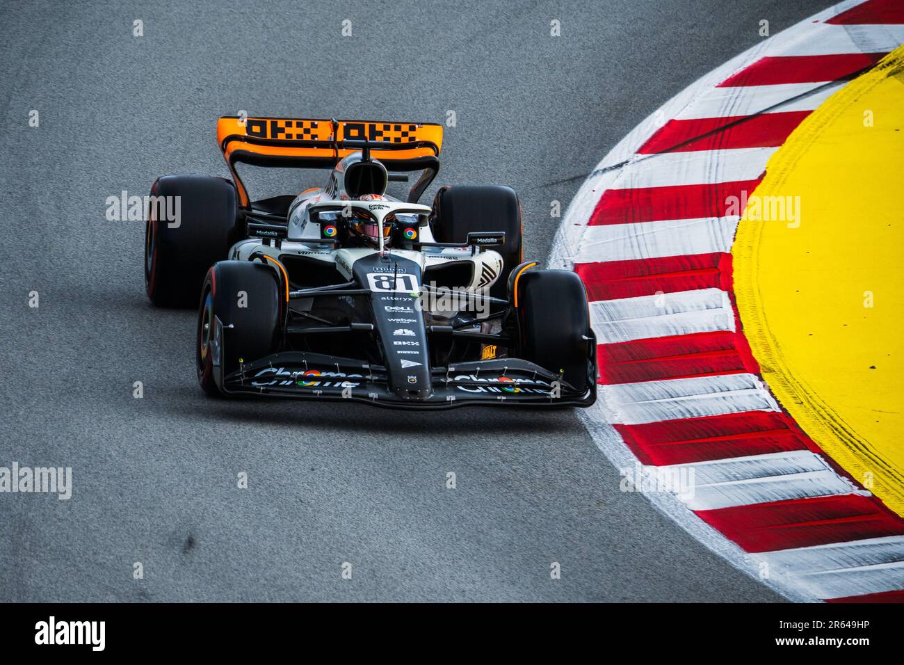 Circuit de Barcelona-Catalunya, Barcellona, SpainMonaco, 3,Giugno.2023: Oscar Piastri , durante il Gran Premio di Formula uno di Monaco Foto Stock