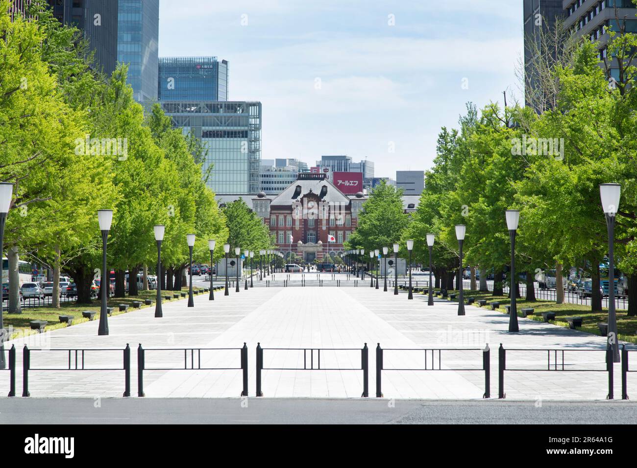 Viale Gyoko-dori, Palazzo Imperiale Foto Stock