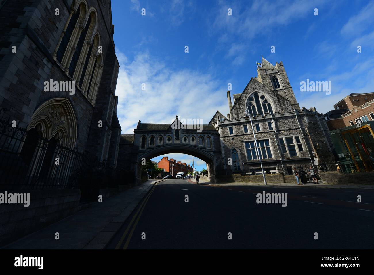 Il museo di Dublino, in un edificio medievale a stiva di Dublino, Irlanda. Foto Stock