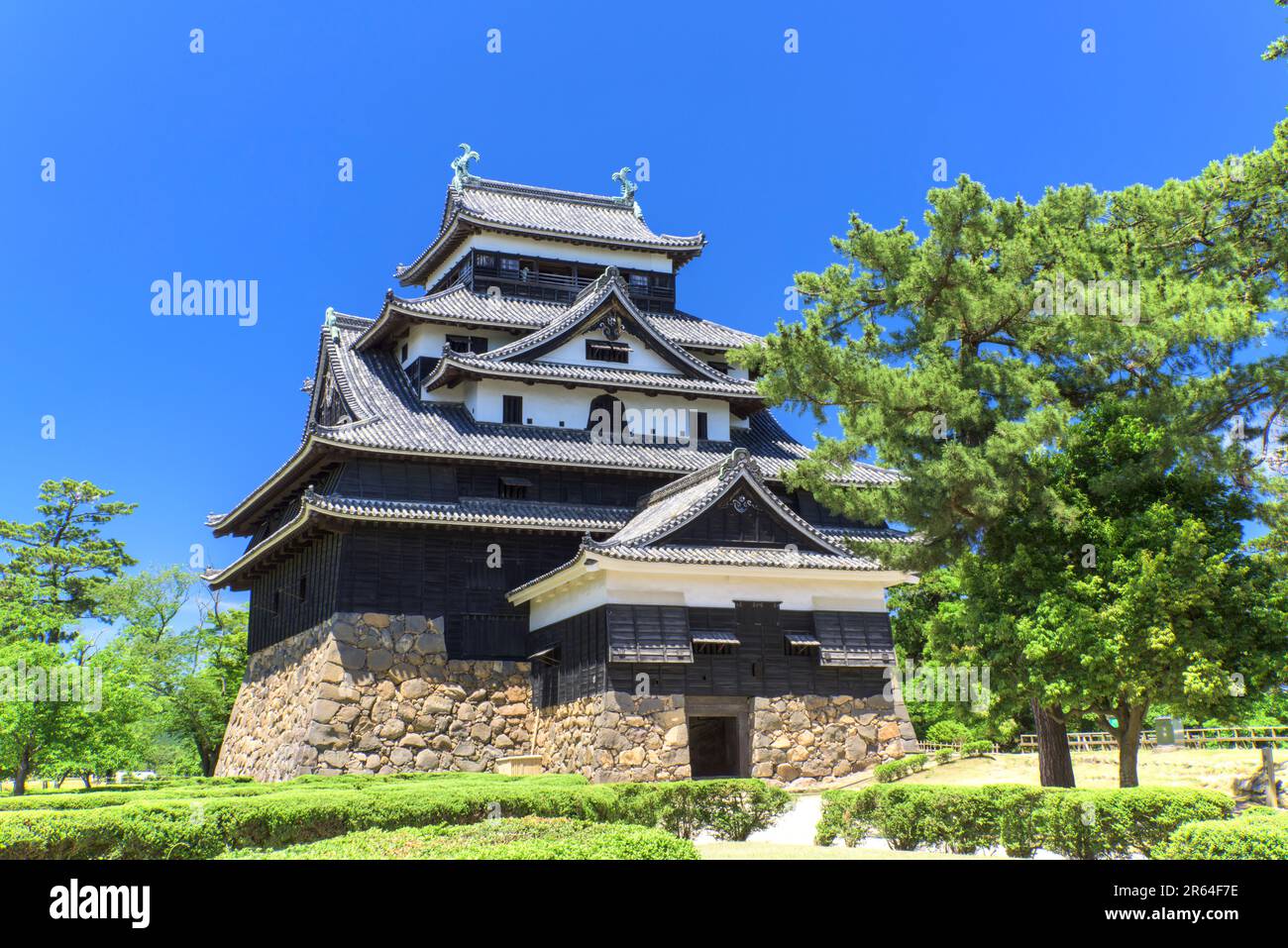 Matsue Castello Foto Stock