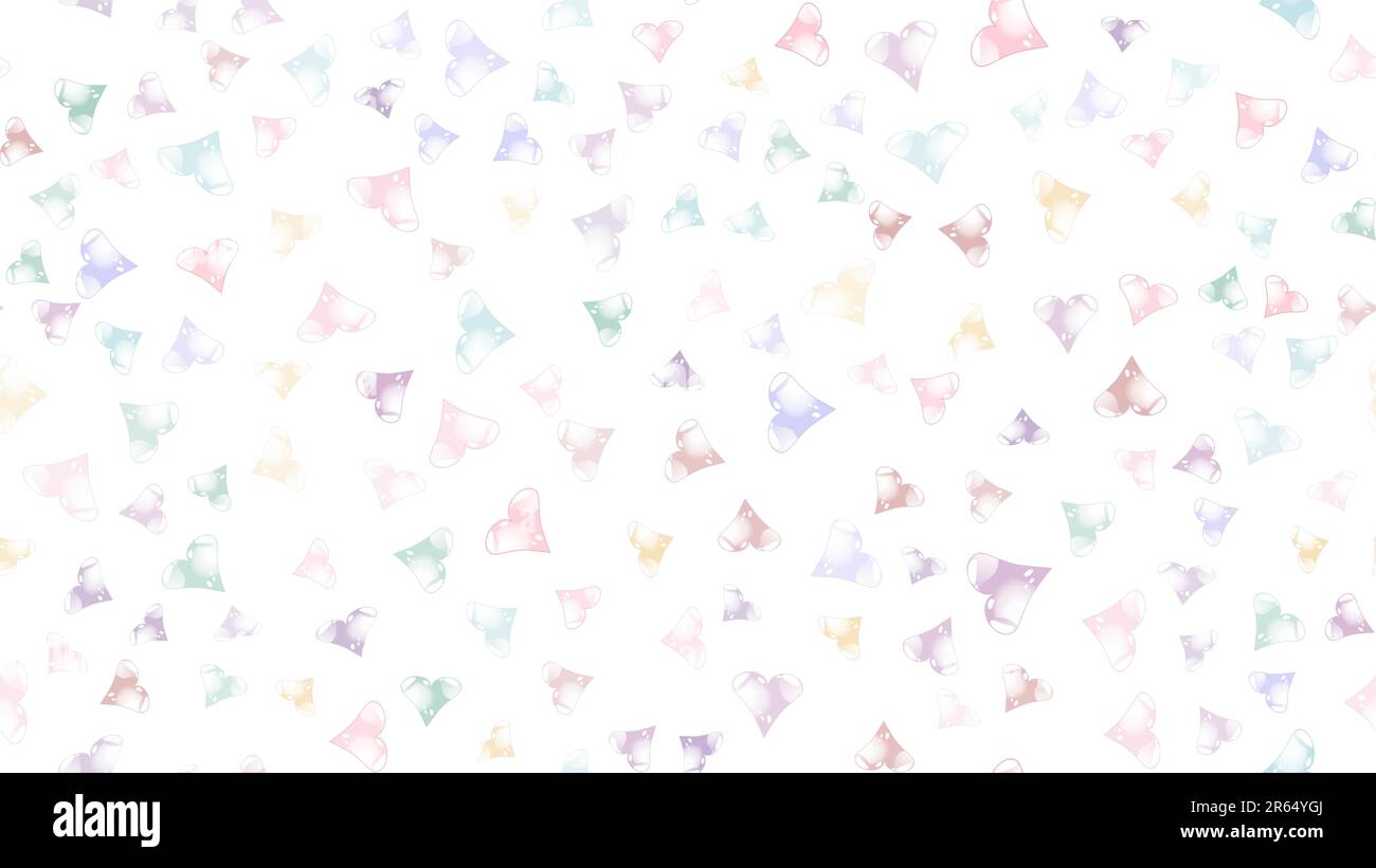 Texture pattern senza cuciture da allegro iridescente bello amoroso delicato luminoso motley multicolore cuore preferito festa unico lussuoso sentire Illustrazione Vettoriale