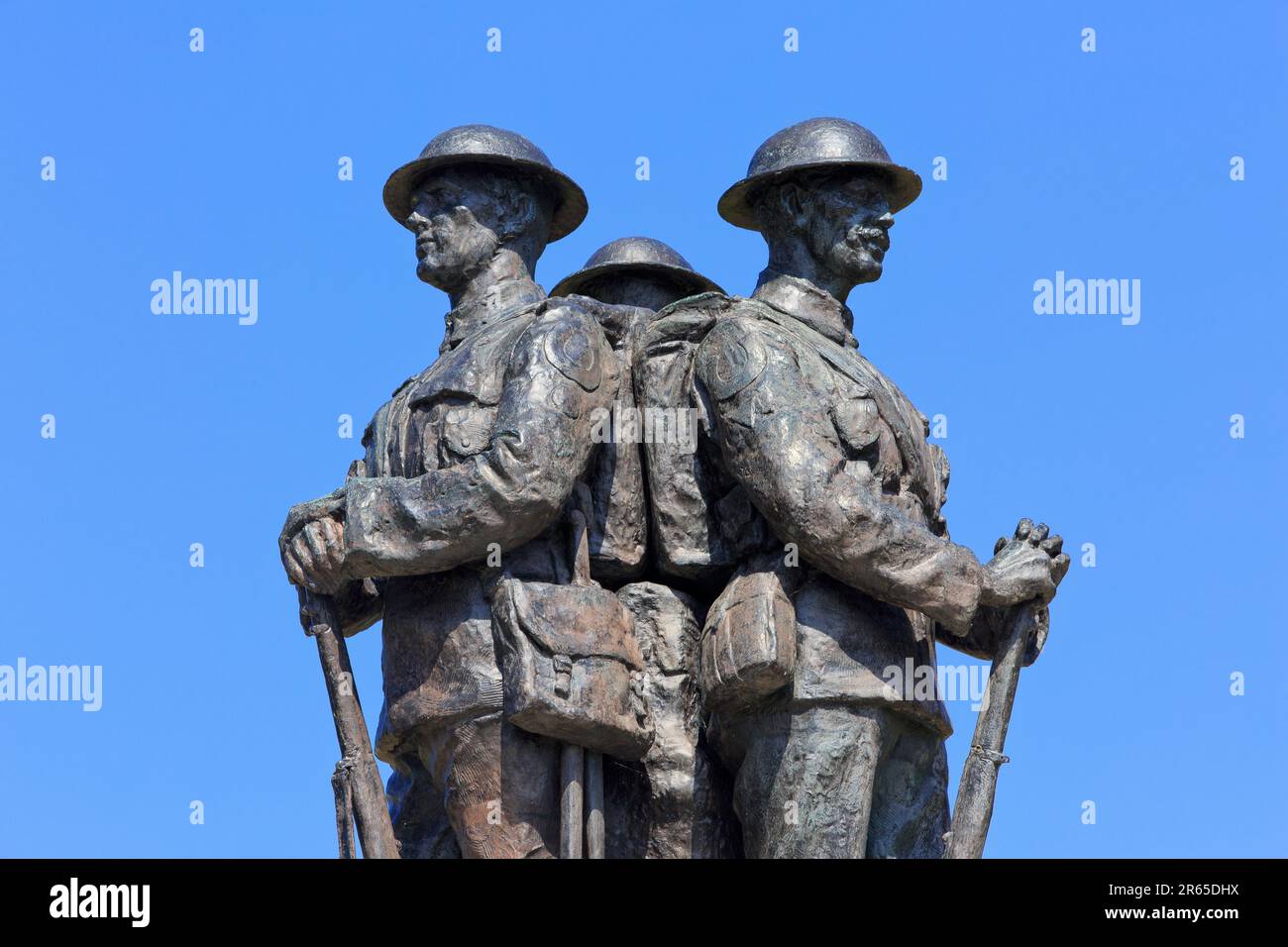 Il British 37th Division Monument (prima guerra mondiale) a Monchy-le-Preux (Pas-de-Calais), Francia Foto Stock
