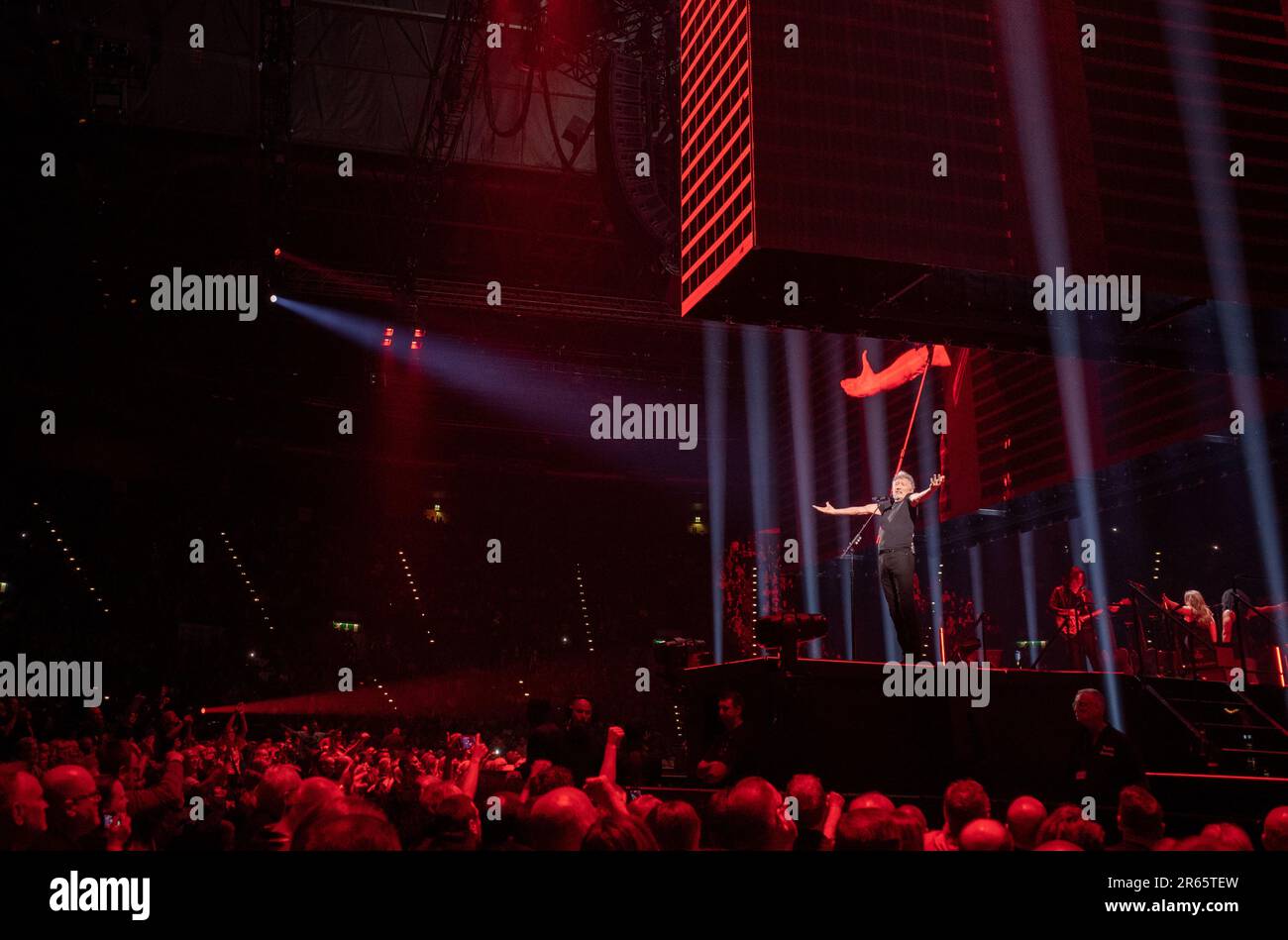 Roger Waters concerto Birmingham Regno Unito 2023 Foto Stock