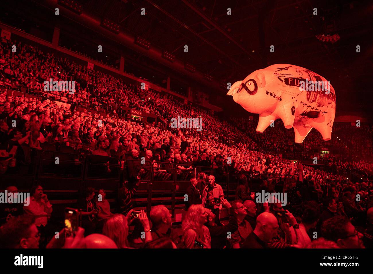 Roger Waters concerto Birmingham Regno Unito 2023 Foto Stock