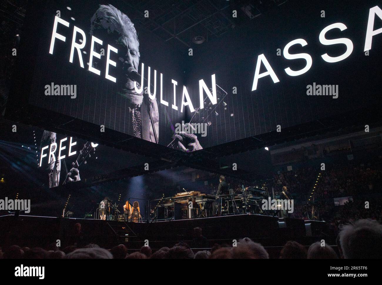 Roger Waters concerto Birmingham Regno Unito 2023 Foto Stock