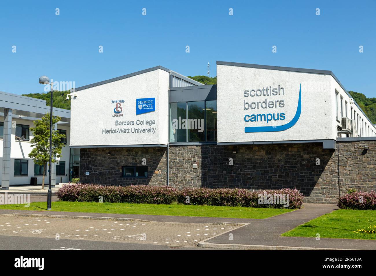 Scottish Borders Campus, Borders College, Heriot-Watt University, Galashiels, Scottish Borders, Scozia Foto Stock