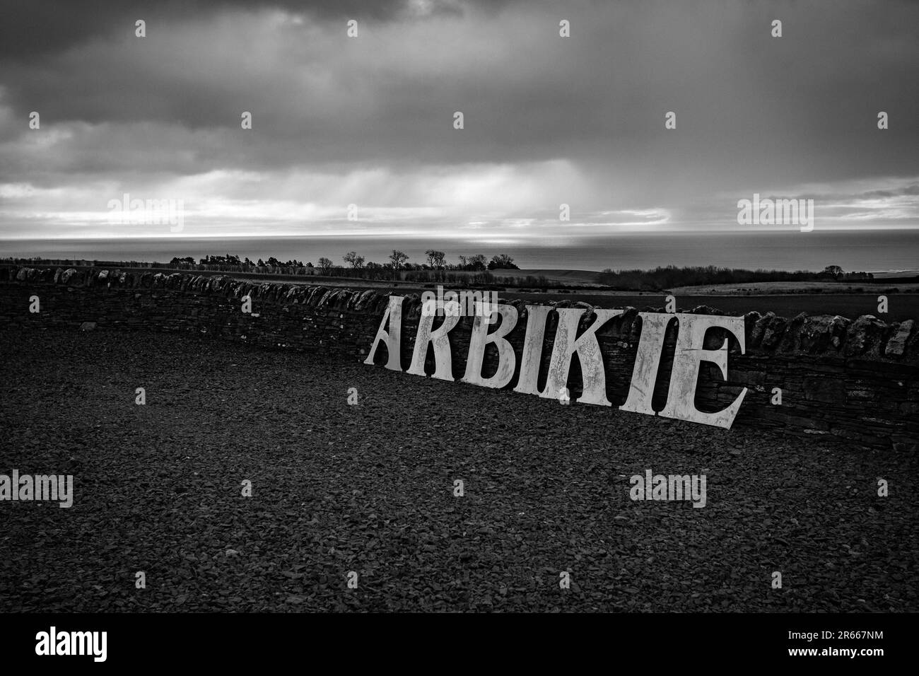 Distilleria Arbikie Highland Estate, Highlands , Montrose, Scozia Foto Stock