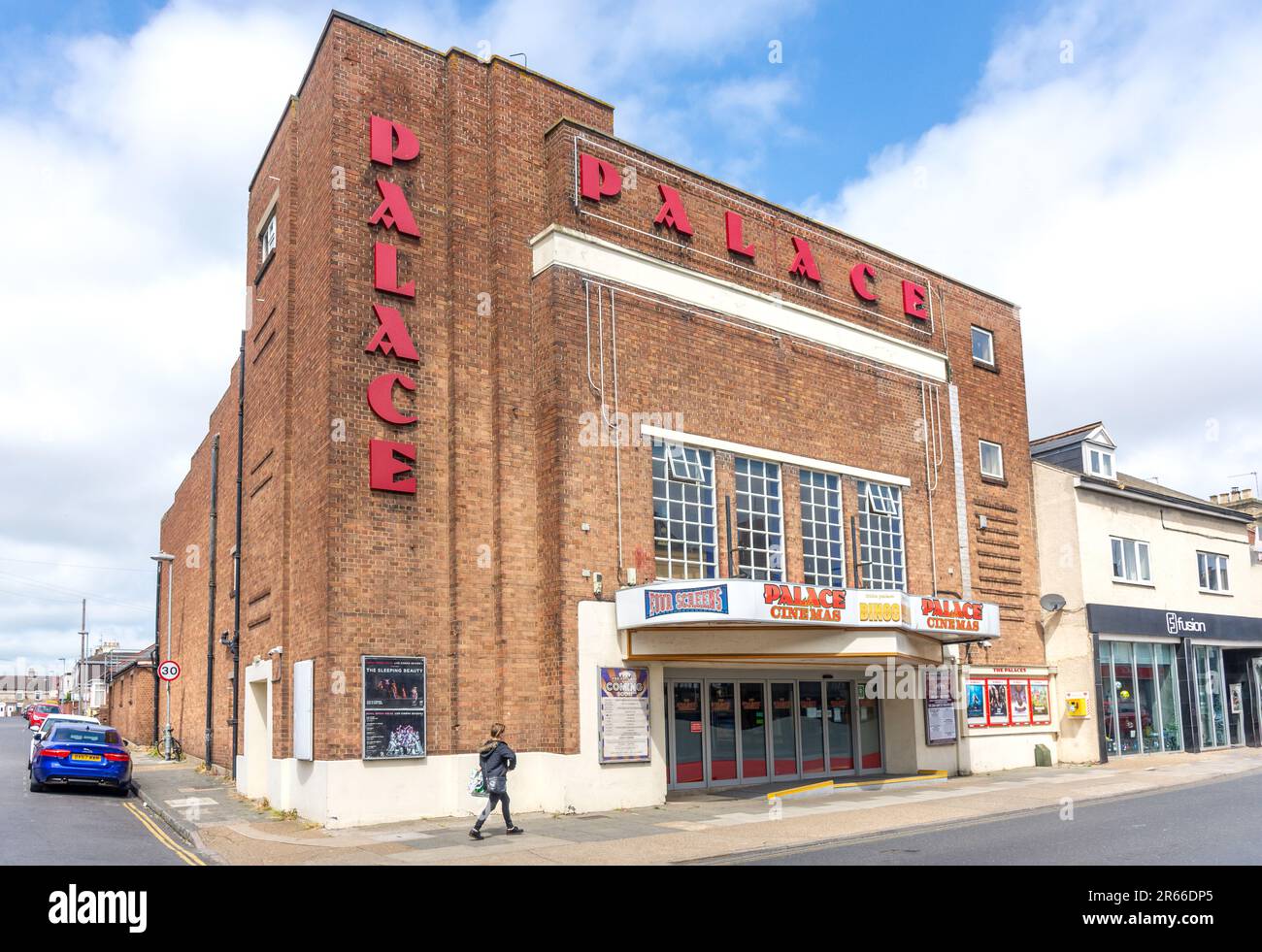 Palace Cinema, High Street, Gorleston-on-Sea, Great Yarmouth, Norfolk, Inghilterra, Regno Unito Foto Stock