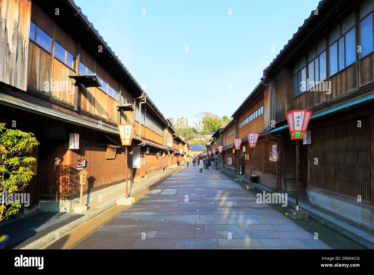 Hokuriku Kanazawa, Higashi Chaya-gai Foto Stock