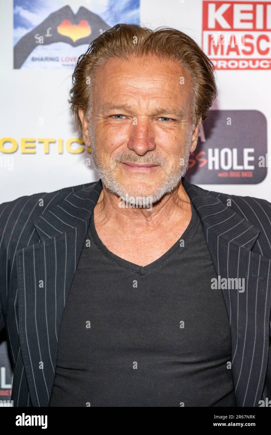 Los Angeles, Stati Uniti. 06th giugno, 2023. L'artista PAVEL partecipa alle commedie 'Wax Poetics' e 'i am A BassHOLE' alla Bourbon Room di Hollywood, CA 6 giugno 2023 Credit: Eugene Powers/Alamy Live News Foto Stock