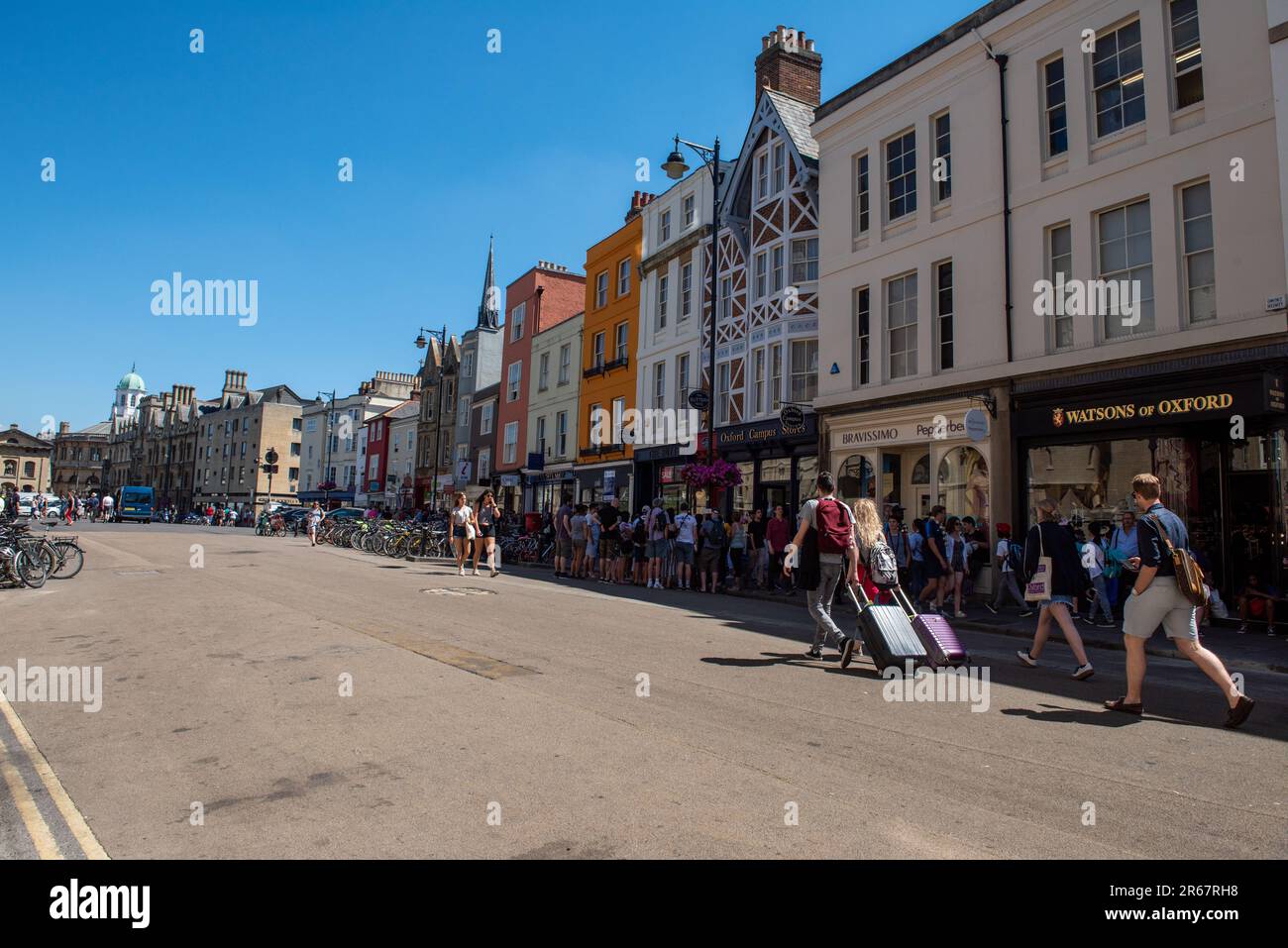 Oxford City Centre Foto Stock