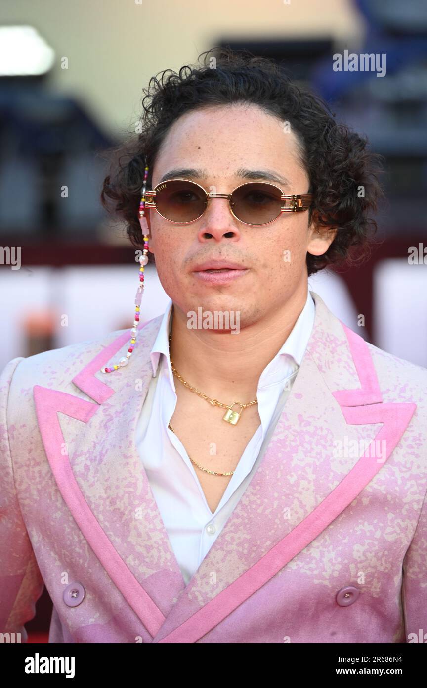 Londra, Regno Unito. 7th giugno, 2023. Anthony Ramos partecipa ai Transformers: Rise of the Beasts, - Premiere europea a Cineworld Leicester Square, Londra, Regno Unito. Credit: Vedi li/Picture Capital/Alamy Live News Foto Stock