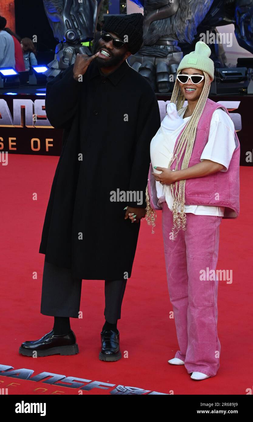 Londra, Regno Unito. 7th giugno, 2023. Tobe Nwigwe partecipa ai theTransformers: Rise of the Beasts, - Premiere europea a Cineworld Leicester Square, Londra, Regno Unito. Credit: Vedi li/Picture Capital/Alamy Live News Foto Stock