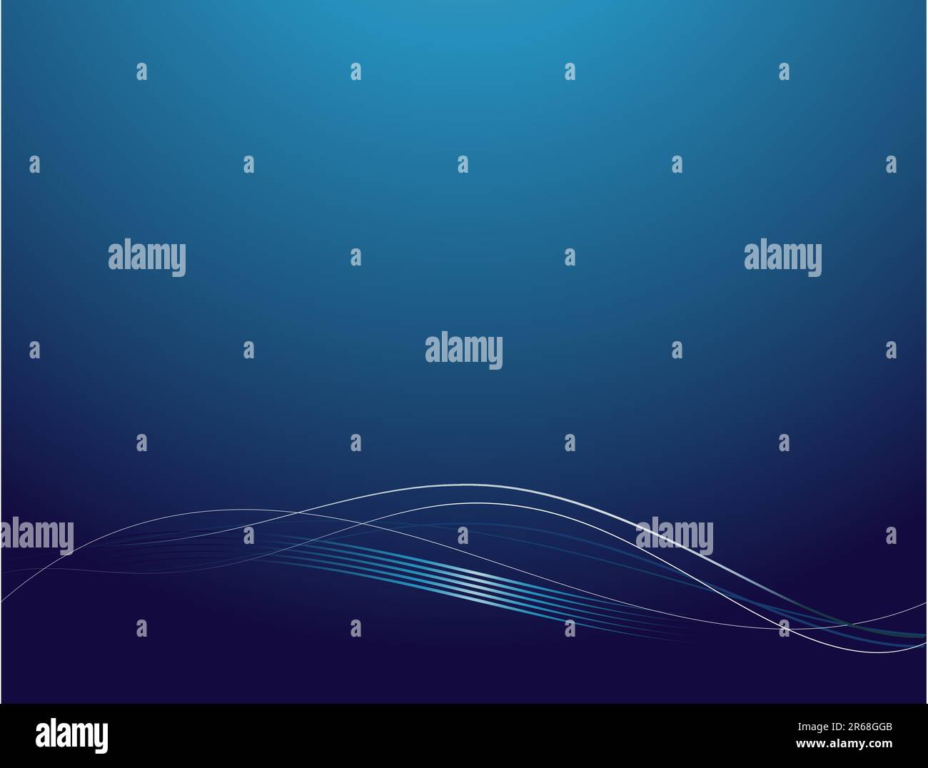 Sfondo con abstract linee lisce e onde Illustrazione Vettoriale