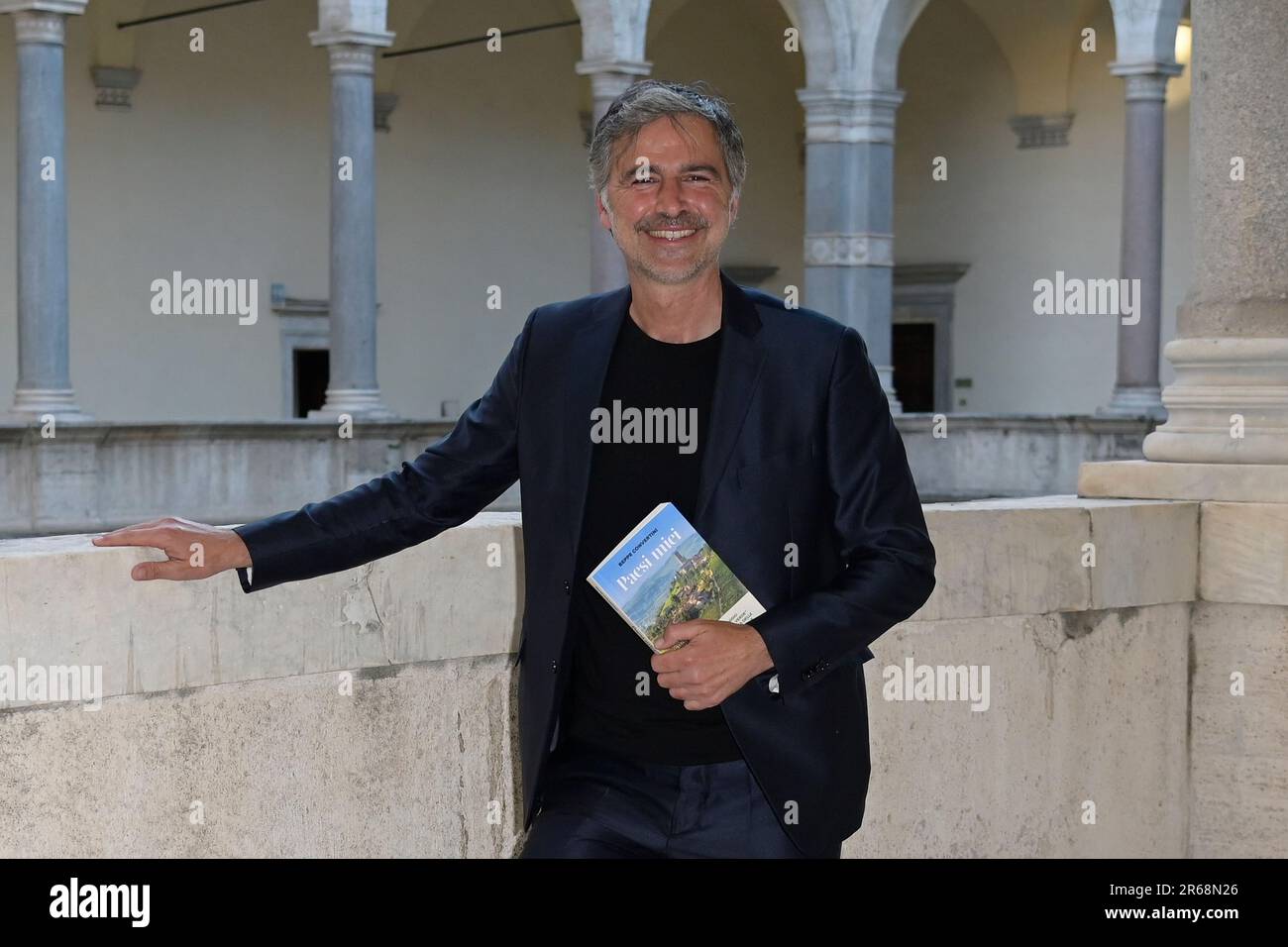 Roma, Italia. 07th giugno, 2023. Beppe Convertini partecipa all'evento Premio Margutta 2023 a Palazzo della Cancelleria. (Foto di Mario Cartelli/SOPA Images/Sipa USA) Credit: Sipa USA/Alamy Live News Foto Stock