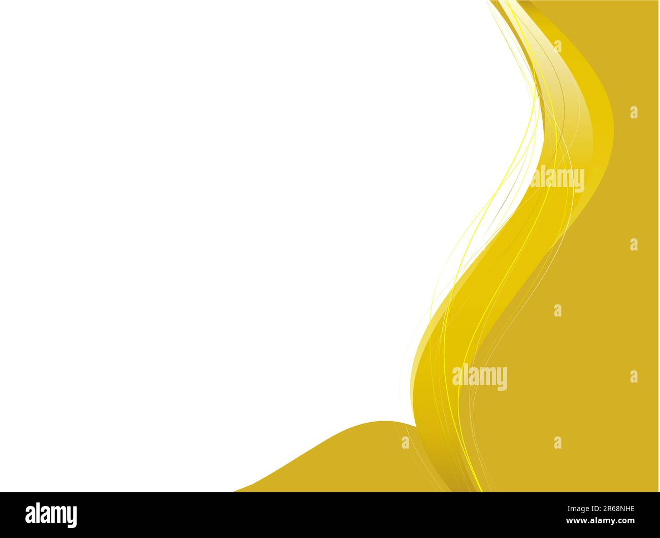 Sfondo con abstract linee lisce e onde Illustrazione Vettoriale