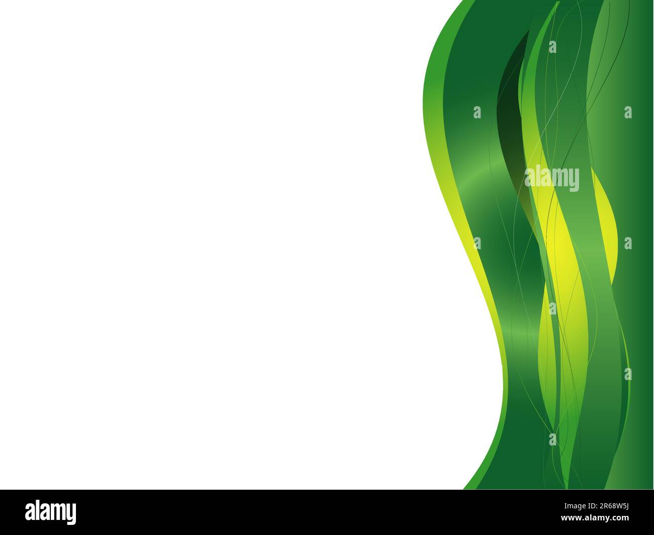 Sfondo con abstract linee lisce e onde Illustrazione Vettoriale