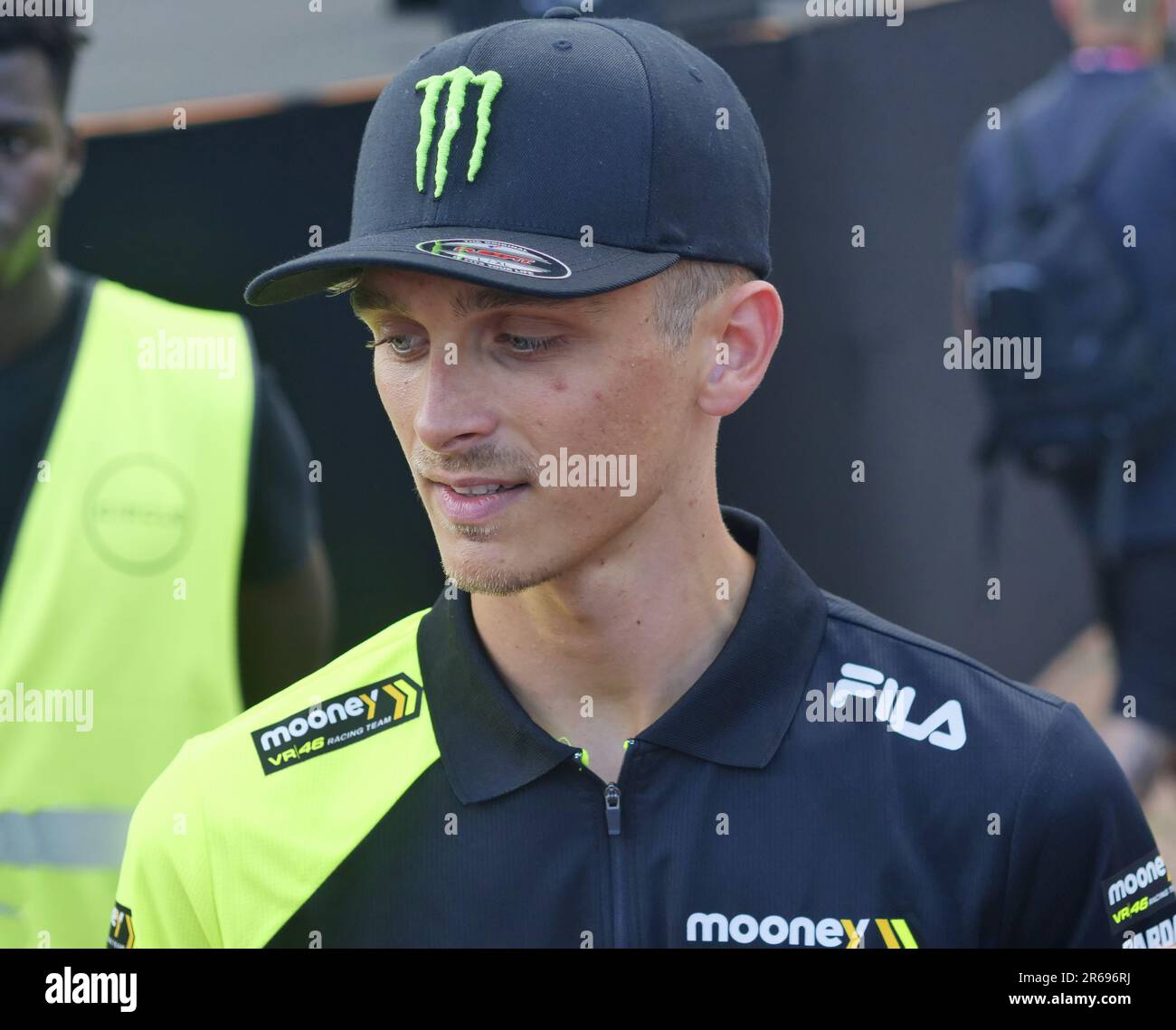 Rho, Milano, Italia. 08th giugno, 2023. Luca Marinii ospite del grande party MotoGP all'Arco della Pace di Milano Credit: Independent Photo Agency/Alamy Live News Foto Stock