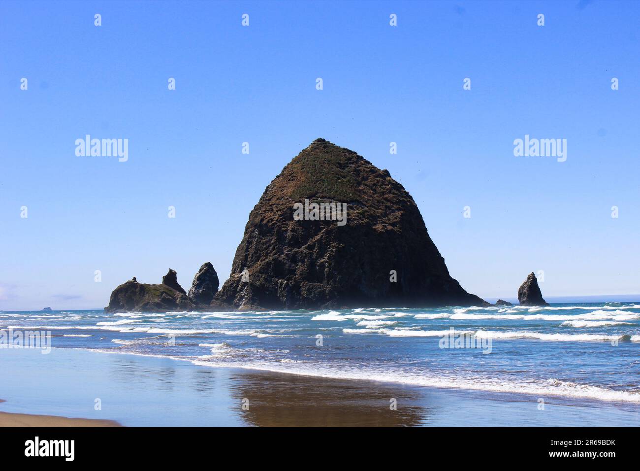 Cannon Beach in Oregon. Foto di alta qualità. Foto Stock