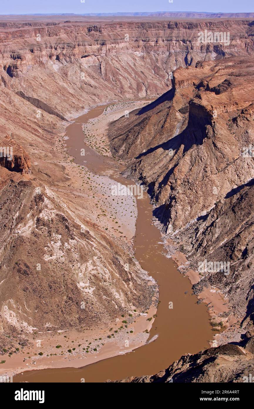 Fischfluss-Schlucht in Namibia, gr Foto Stock