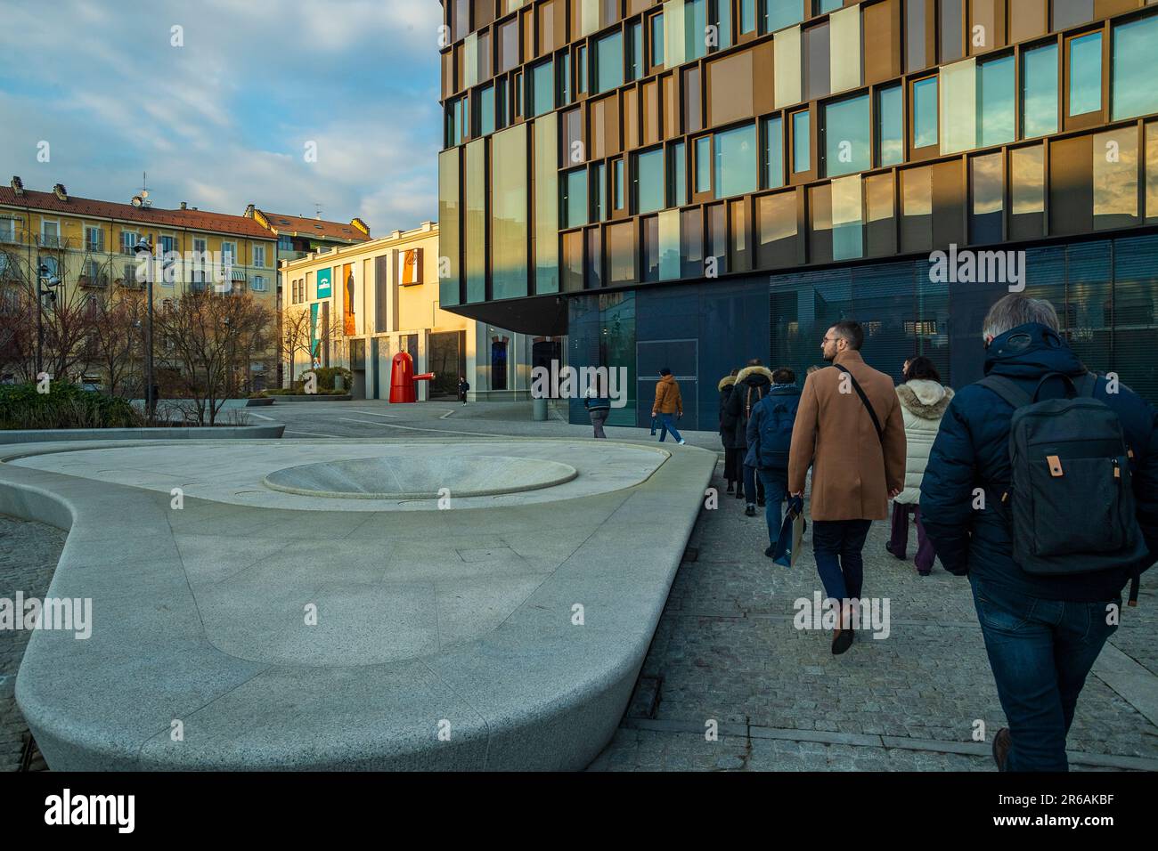 Italia Piemonte Torino Lavazza Nuvola Foto Stock