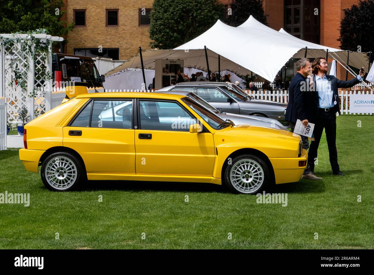 1994 Lancia Delta integrale Evo al London Concours all'Honourable Artillery Company City of London UK 2023 Foto Stock