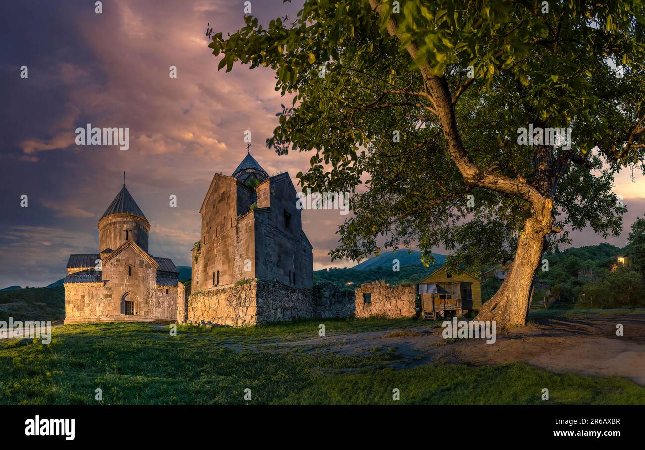 Monastero di Goshavank nel villaggio di Gosh, provincia di Tavush, Armenia Foto Stock