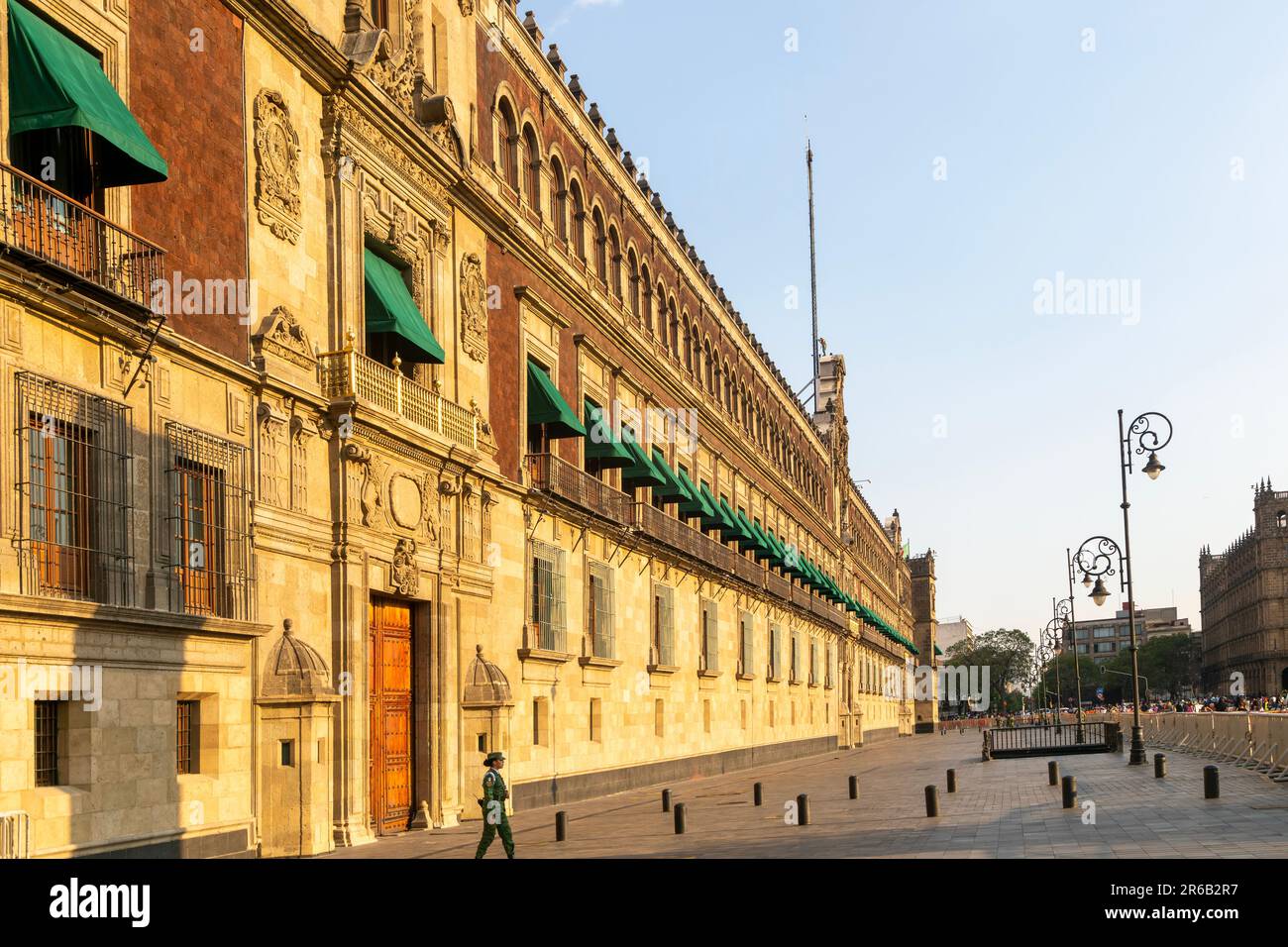 Edificio storico del governo, Palazzo Nazionale, Palacio National, Centro storico, Città del Messico, Messico Foto Stock