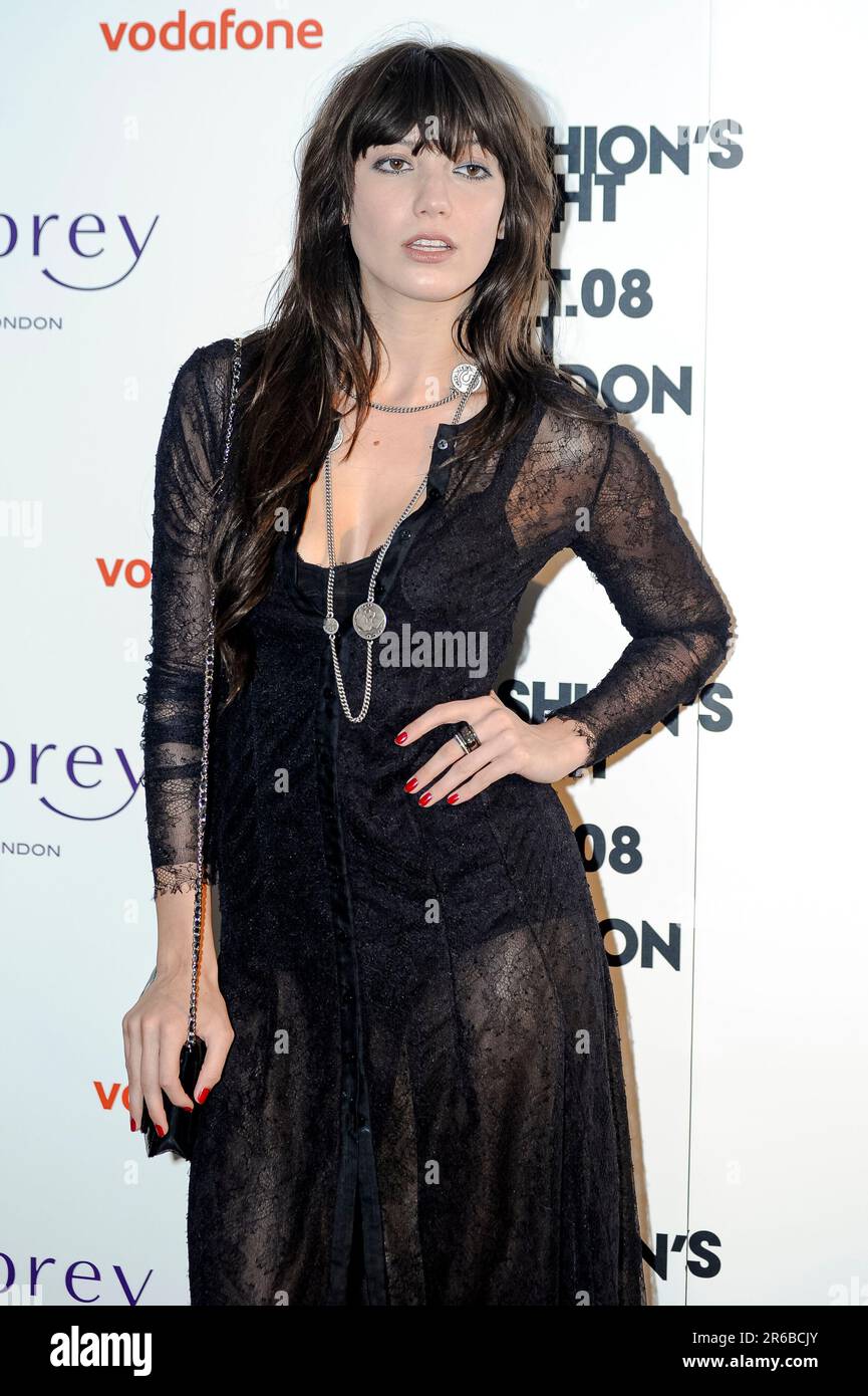 Daisy Lowe partecipa alla serata Asprey's Vogue Fashion's Night out all'Asprey London. Credito: Euan Cherry Foto Stock