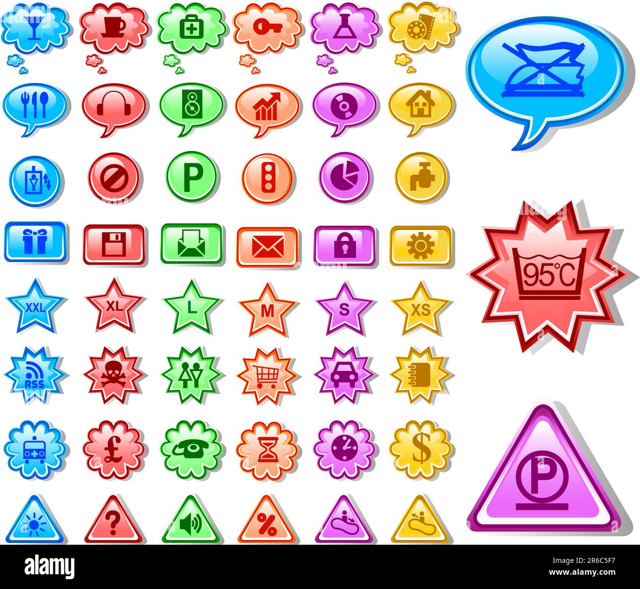 icona web internet business Illustrazione Vettoriale