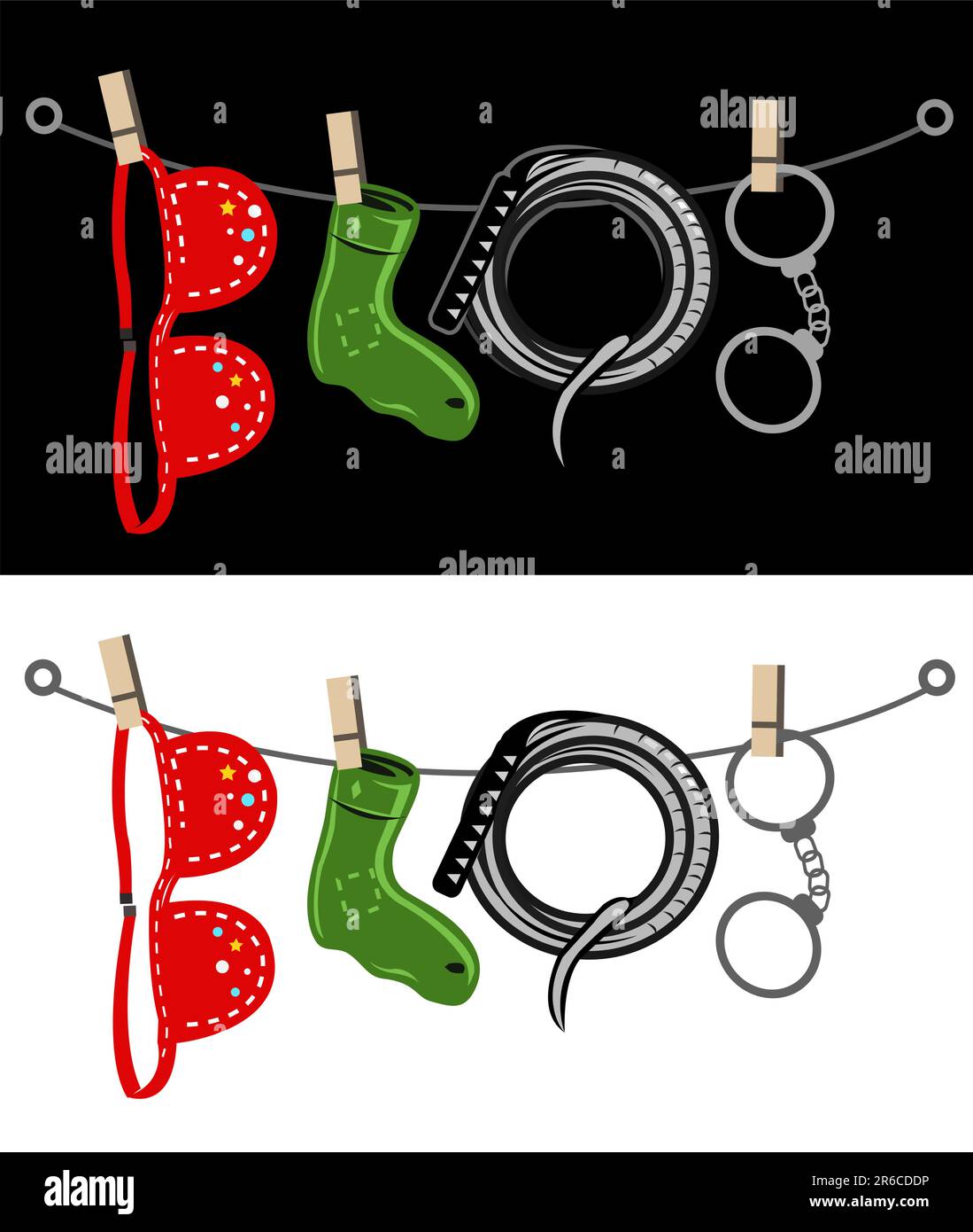 post sul blog illustrazione divertente Illustrazione Vettoriale