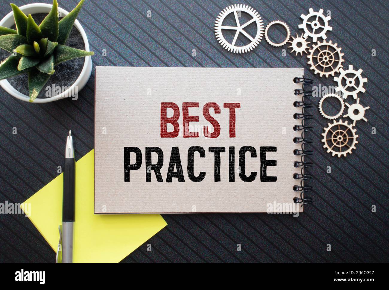 Testo delle Best practice, Business Concept Foto Stock