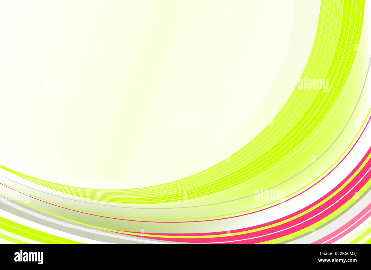 Illustrazione Vettoriale di astratta sfondo costituito di colorati Rainbow linee curve Illustrazione Vettoriale