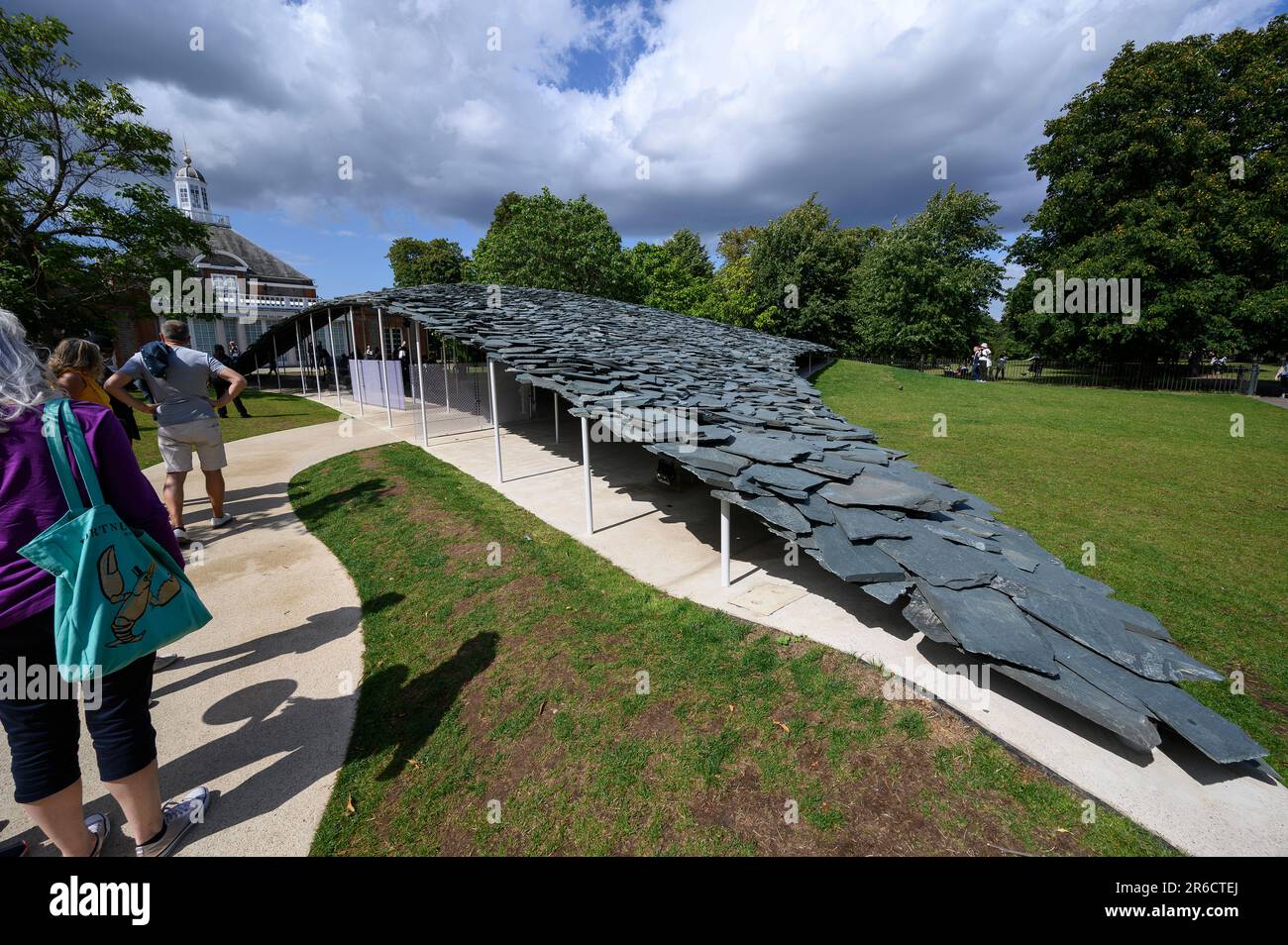 2019 Serpentine Pavilion a Hyde Park, Londra Foto Stock