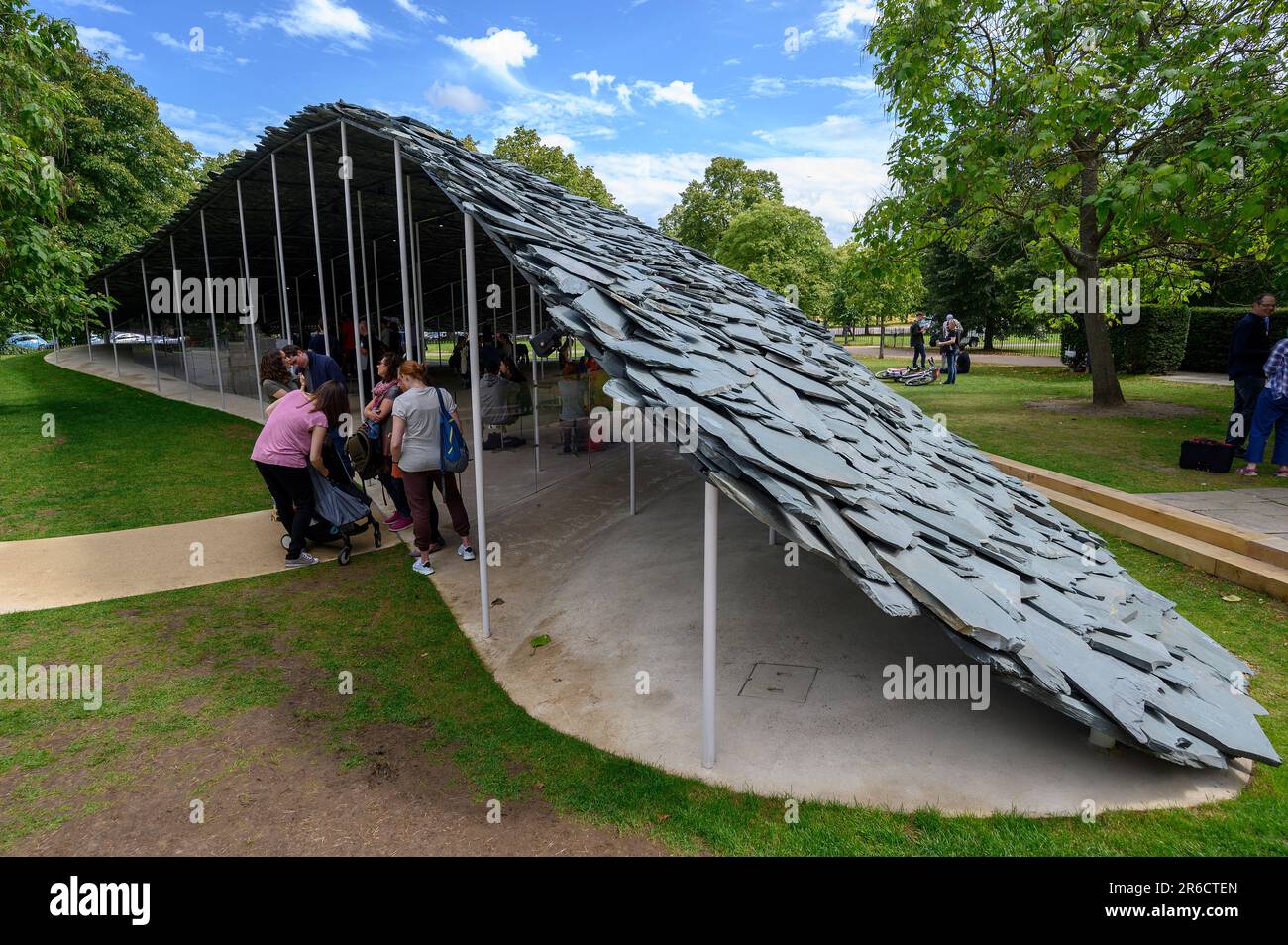 2019 Serpentine Pavilion a Hyde Park, Londra Foto Stock