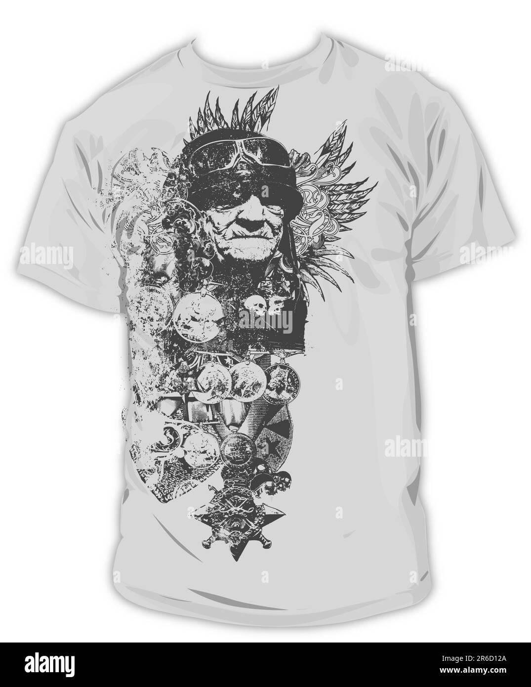 Ideale per abbigliamento, t-shirt e illustrazioni! Illustrazione Vettoriale