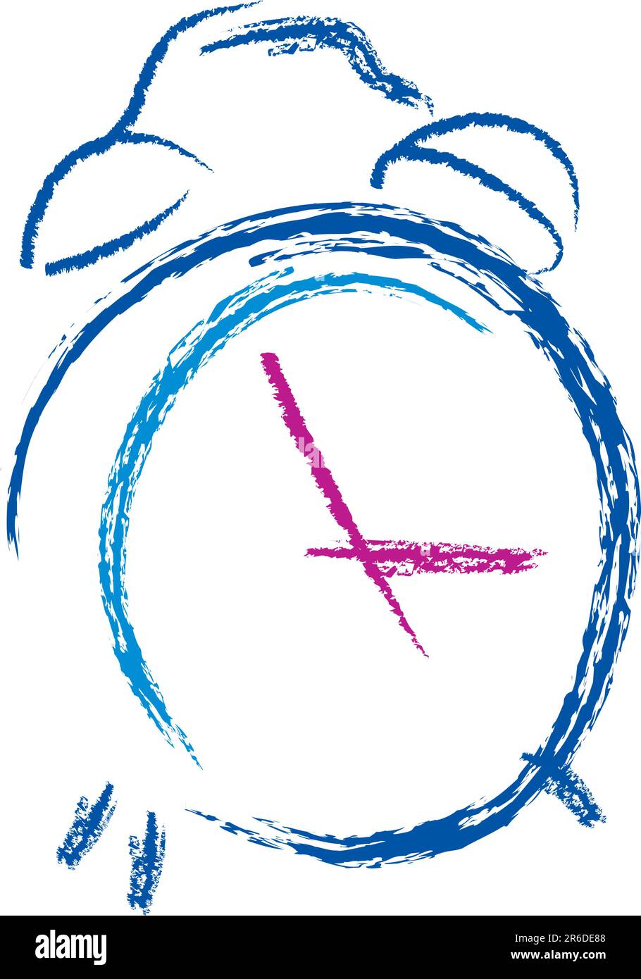 Vector sveglia Illustrazione Vettoriale