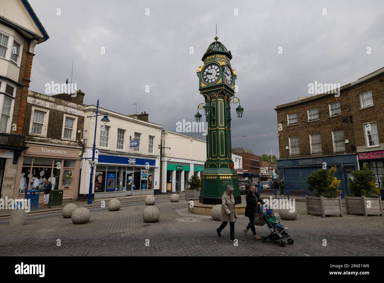 Sheerness, città portuale sull'isola di Sheppey, isola al largo della costa settentrionale del Kent, Inghilterra, vicino all'estuario del Tamigi, Inghilterra, Regno Unito Foto Stock